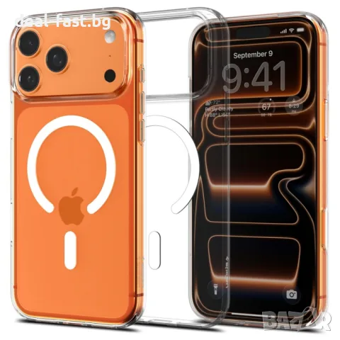 Силиконов TPU калъф с MagSafe за iPhone 17 Pro Max ACS10394 Spigen Liquid Crystal MagSafe Case