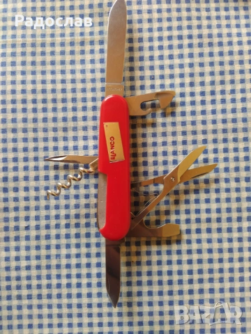 старо джобно ножче Victorinox Economy, снимка 4 - Ножове - 54874361