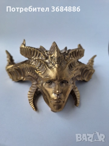 Ръчно изработена месингова статуетка Lilith / Лилит – fantasy gothic collectible, снимка 3 - Колекции - 54695472