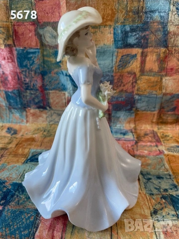 Статуетка Coalport ,,Spring”, снимка 5 - Колекции - 54294770