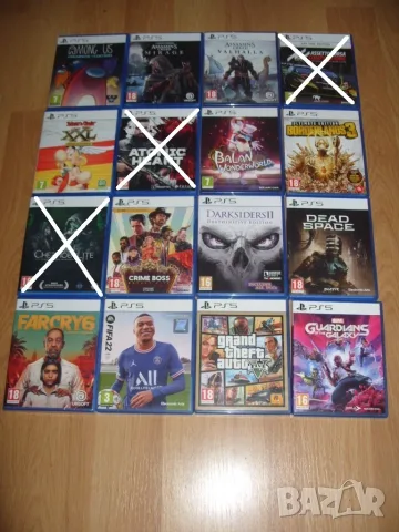 Игри за PlayStation 5, PS5 Част 1 - 15 € / 29,34лв за брой