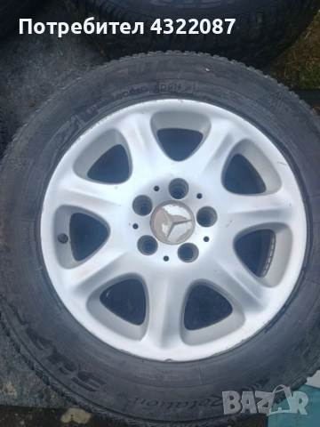 Джанти с гуми 16” 5х112 Mercedes S-class W220, снимка 10 - Гуми и джанти - 54678814