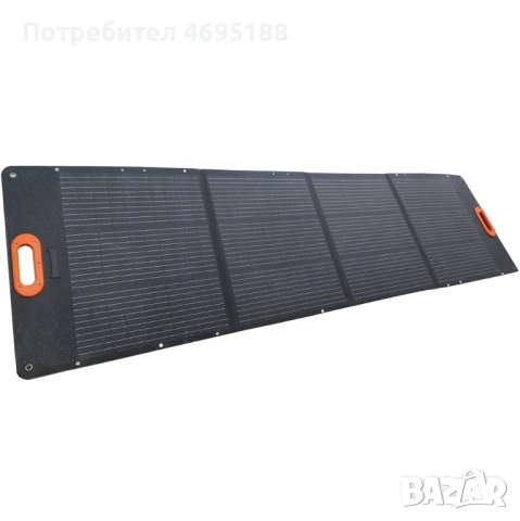   Преносим Сгъваем Соларен Панел 100W., снимка 2 - Дронове и аксесоари - 54796834