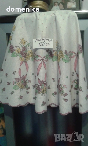 Кръгли покривки за маса, снимка 13 - Покривки за маси - 54371881