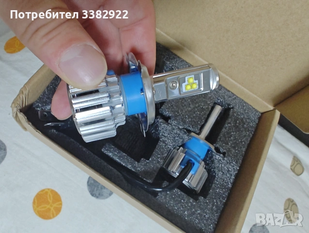 Led head lamp Zdatt H4, снимка 4 - Аксесоари и консумативи - 55148775