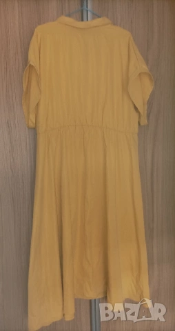 Макси жълта рокля , снимка 3 - Рокли - 54308918