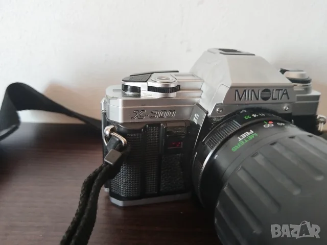 Камера MINOLTA X-300 Japan, снимка 9 - Фотоапарати - 55604406