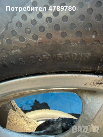 4 броя 5Х112 225/55 R16 , снимка 3 - Гуми и джанти - 54935551