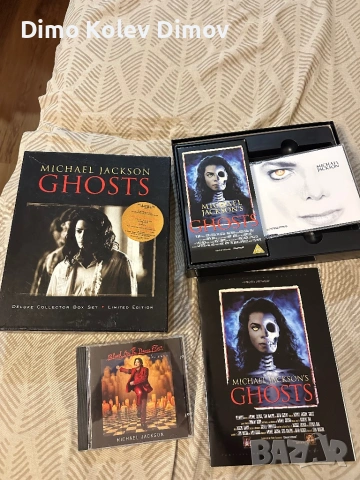 Michael Jackson GHOSTS DELUXE Box Set. Пълен комплект. RARE!, снимка 4 - Други музикални жанрове - 54346274