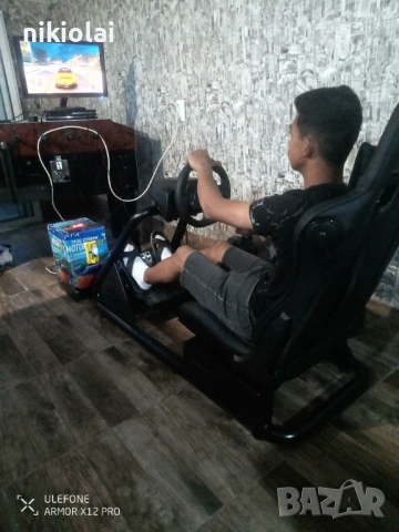 Симулатор на Logitech g 29 с Ps4 с монетник , снимка 9 - PlayStation конзоли - 42083718