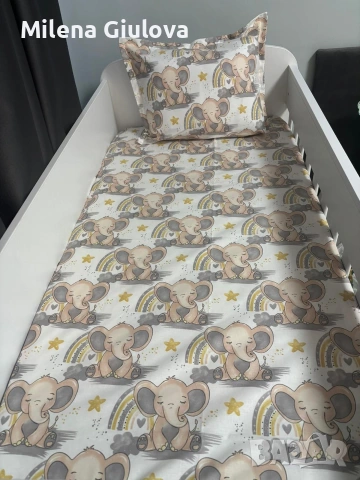 Детско спално бельо Ранфорс за кошара, снимка 10 - Спално бельо - 54247146