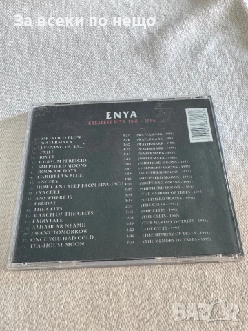 CD диск Enya Greatest hits 1988 - 1995, снимка 3 - CD дискове - 54387413