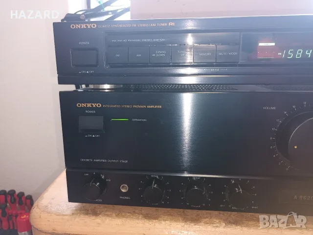 Onkyo A-8620 amplifer и tuner Onkyo T 4730, снимка 2 - Ресийвъри, усилватели, смесителни пултове - 55334411