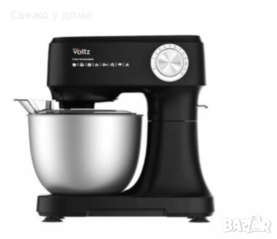 Планетарен миксер с купа, Oliver Voltz - наличен в червено и черно - гаранция 2 години!, снимка 4 - Миксери - 54051609