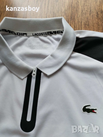 lacoste sport - страхотна мъжка тениска XL, снимка 3 - Тениски - 54662692