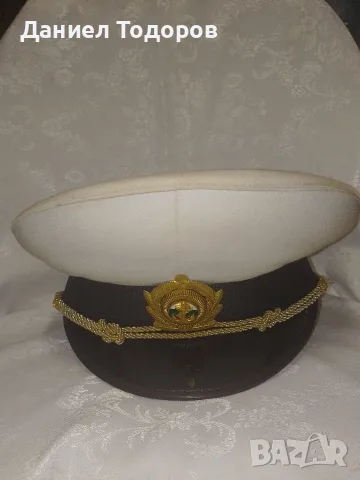 Офицерска военноморска фуражка, снимка 4 - Колекции - 55493803