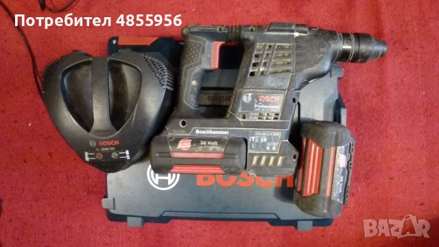Акумулаторен перфоратор - Bosch GBH 36 V-LI Plus Professional