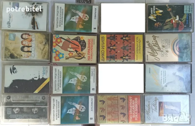 30+ аудиокасети с разнообразна музика - от 3 € , снимка 4 - Аудио касети - 55053044