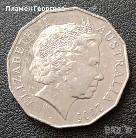 50 цента австралия 2005, снимка 3 - Нумизматика и бонистика - 55133925