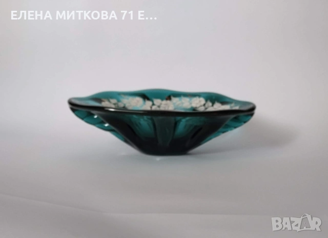 Масивна фруктиера от художествено стъкло, снимка 12 - Аксесоари за кухня - 54610730