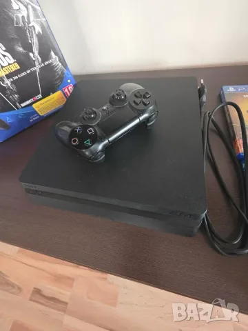 PlayStation 4 Slim 1TB, снимка 3 - PlayStation конзоли - 55356011