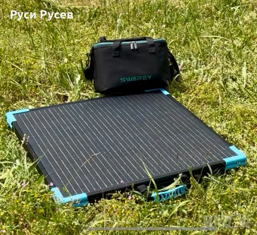 Соларна станция с панел Swarey S500 + 100W Соларен Панел | за Къмпинг, Кемпер, каравана и риболов, снимка 2 - Къмпинг осветление - 55652710
