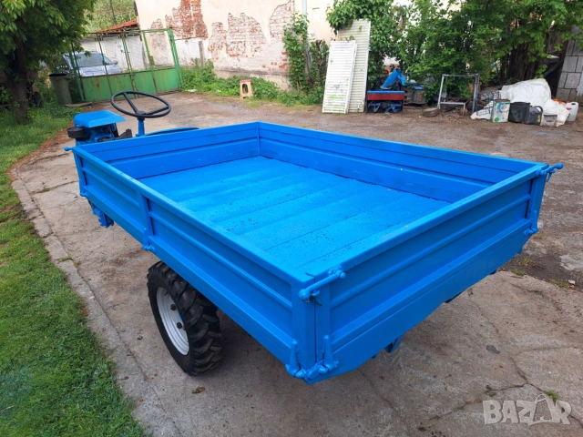 Мотоблок 4x4 BCS acme с дифер. ремарке, снимка 10 - Градинска техника - 55134763
