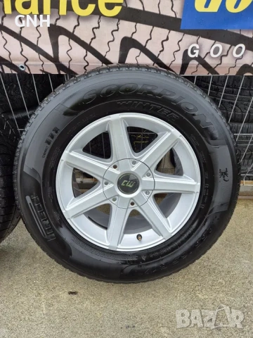 Джанти Borbet 17 цола 6х114.3 , 8j , et20, 255/65/17 Nissan, снимка 5 - Гуми и джанти - 54450164