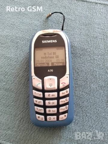 Siemens A70 отключен/ бг меню