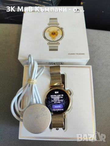 Като нов  Часовник  Huawei Watch Gt 6 41mm Gold , снимка 4 - Смарт гривни - 54120511