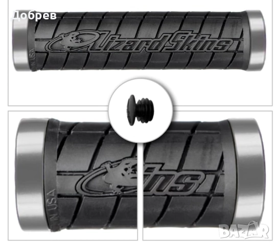 Грипове LIZARD Skins Bat Logo Dual Clamp Lock-On