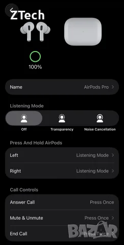 Apple Airpods Pro 1-во поколение С ПРОБЛЕМ, снимка 9 - Bluetooth слушалки - 55402841