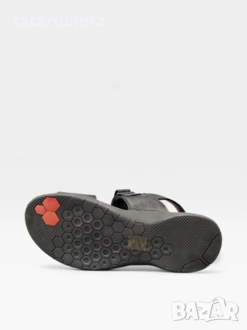 Мъжки кожени сандали в черно S526-1 black, снимка 4 - Мъжки сандали - 54252607