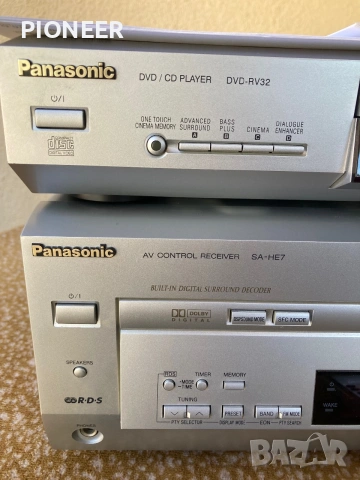 Panasonic SA-HE7 и DVD-RV32, снимка 3 - Аудиосистеми - 54977865