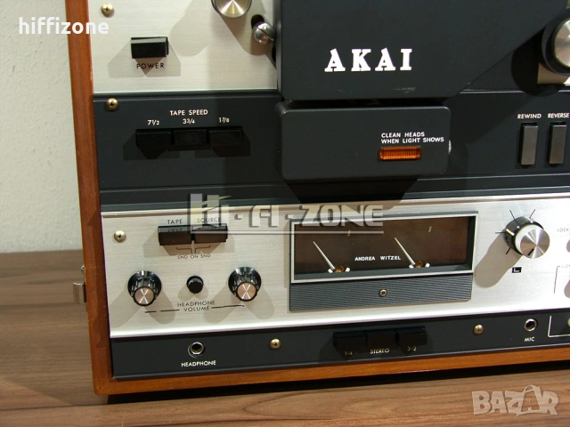 Магнетофон Akai x-360d, снимка 6 - Декове - 54692326