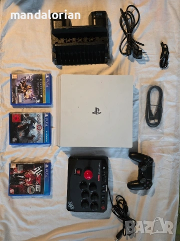 SONY Playstation 4 PRO white version 11  ps 4 ps4