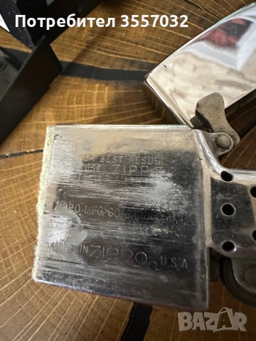 Бензинова запалка Zippo USA , снимка 3 - Запалки - 54401726