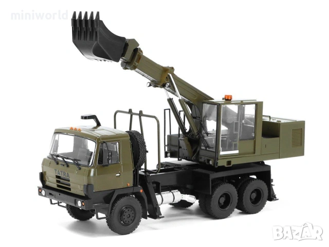 Tatra 815 UDS-114A багер - мащаб 1:43 на Авто История моделът е нов в кутия, снимка 4 - Колекции - 54697397