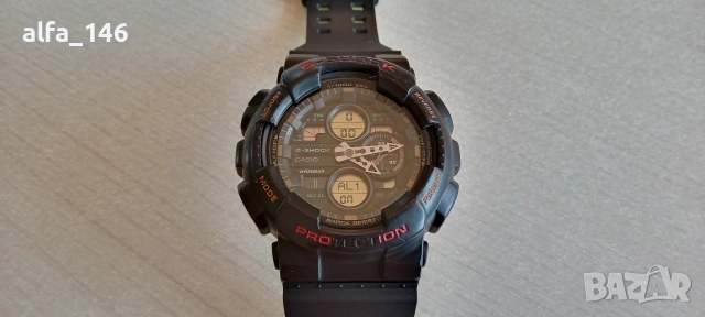 Мъжки часовник Casio G-Shock GA-140, снимка 8 - Мъжки - 52949545