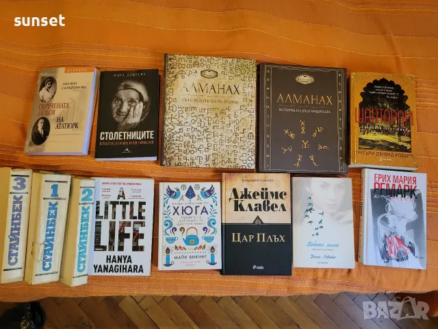 Малък живот, Алманах, Столетниците, Стайнбек, Хюга, Шантарам и много други книги 