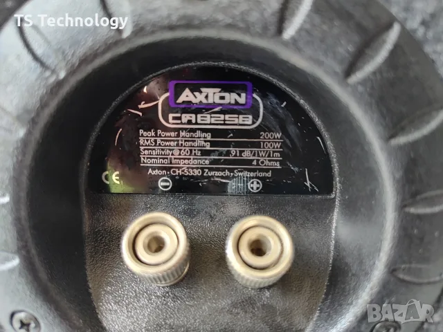 Швейцарски автомобилен субуфер AXTON CAB250 – 10 инча / 100W RMS, снимка 6 - Аксесоари и консумативи - 55693787