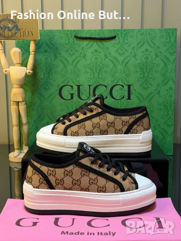 Дамски маратонки Gucci, снимка 2 - Маратонки - 55237784