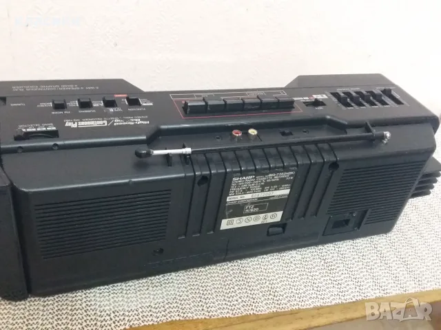 SHARP WQ-T242. Двукасетъчен. , снимка 9 - Радиокасетофони, транзистори - 55330913
