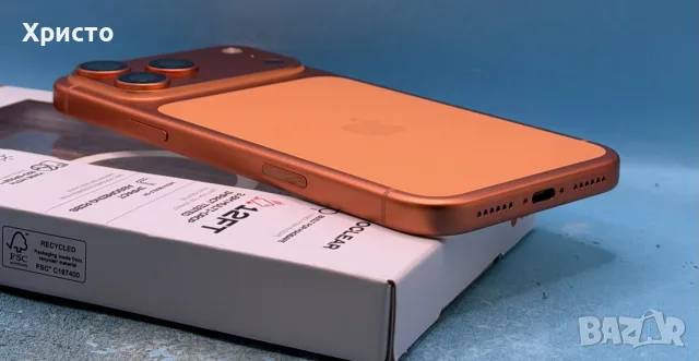 ГАРАНЦИОНЕН!!! Apple iPhone 17 Pro Max, 256GB, 5G, Cosmic Orange + подарък гръбче, снимка 8 - Apple iPhone - 55299683