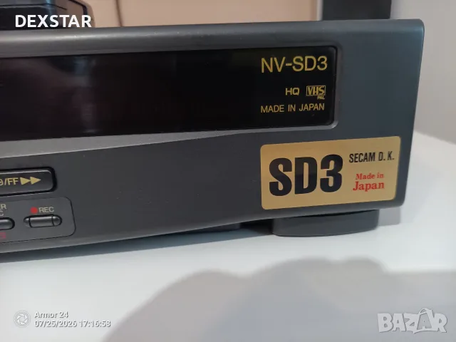 видео vhs Panasonic , снимка 3 - Плейъри, домашно кино, прожектори - 55545626