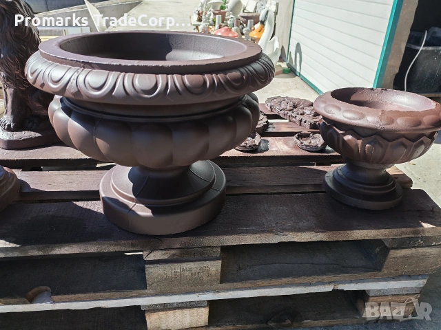 Саксии и Кашпи от вибробетон! Нови модели! ПРОМО , снимка 7 - Саксии и кашпи - 54125513