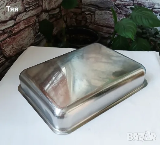 Тава алпака /неръждавейка , снимка 3 - Съдове за готвене - 55482167