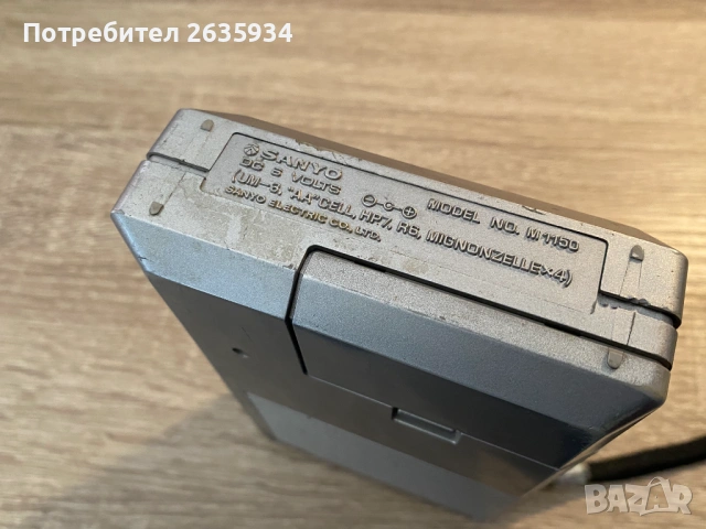 Walkman Sanyo M1150, снимка 5 - Радиокасетофони, транзистори - 54616388