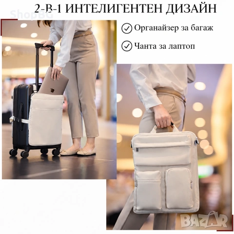 Органайзер чанта 2в1 за куфар и лаптоп , снимка 3 - Други - 54971043