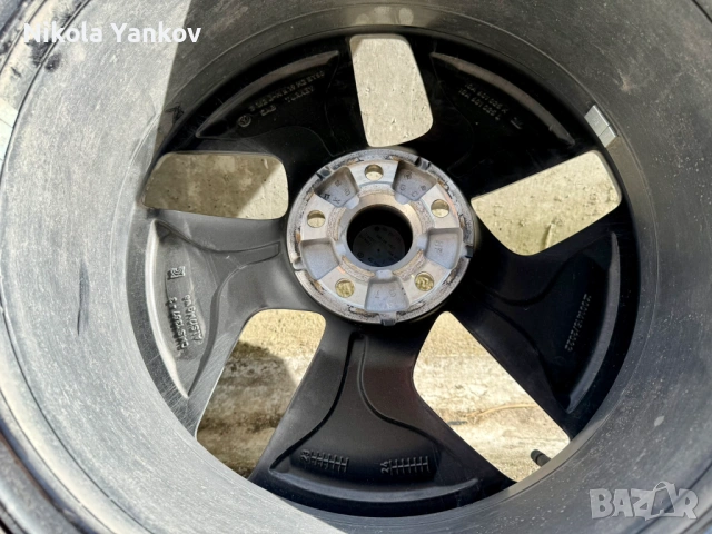 Комплект оригинални 19" джанти VW ID.3 + гуми Continental EcoContact 6 215/50 R19, снимка 5 - Гуми и джанти - 54602187